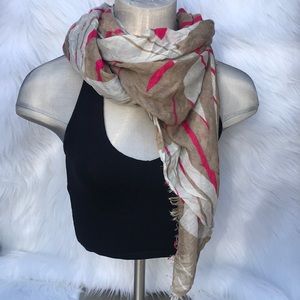 EXPRESS | multi color print oblong scarf wrap